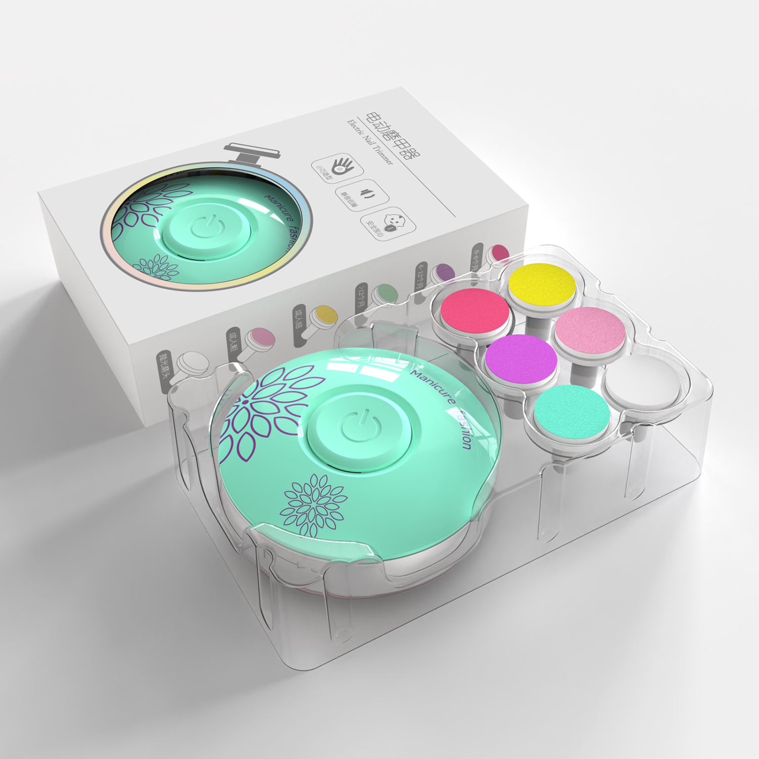 Elektrische Baby Nagels ch neider Kind Nagellack Werkzeug Säugling Maniküre Schere Baby Hygiene Kit Baby Nagel knipser Cutter für Neugeborene
