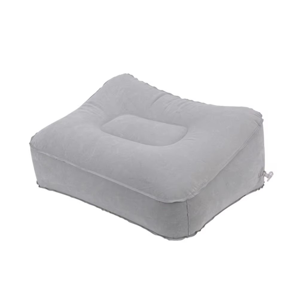 Inflatable Soft Footrest Pillow PVC Inflatable Foot Rest Pillow Cushion Air Travel Office Home Leg Up Relaxing Feet Almohada