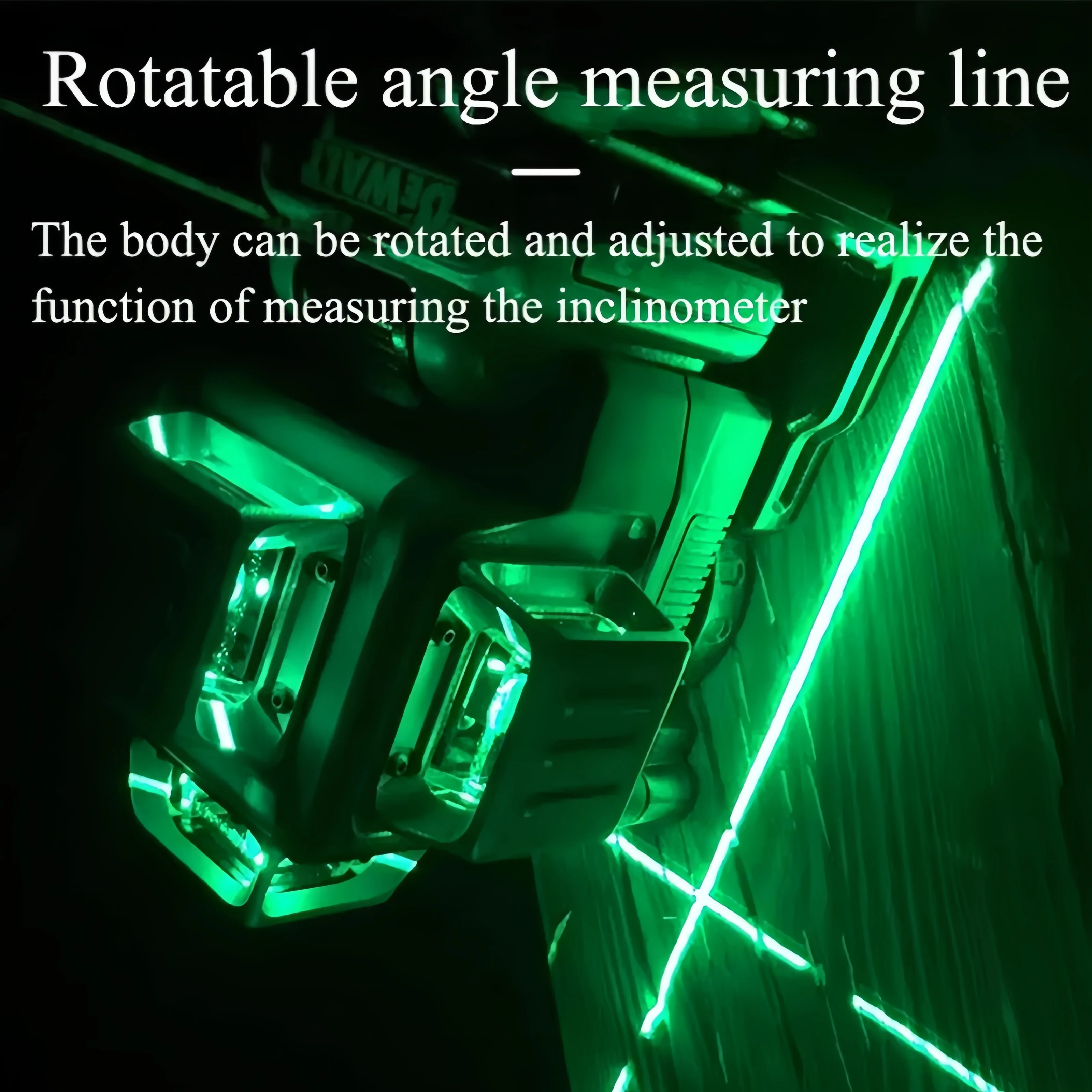 DEWALT DW089LG 12 Lines 3 Sides*360 laser laser level tools laser leveling tool Laser pointlaser leveling tool