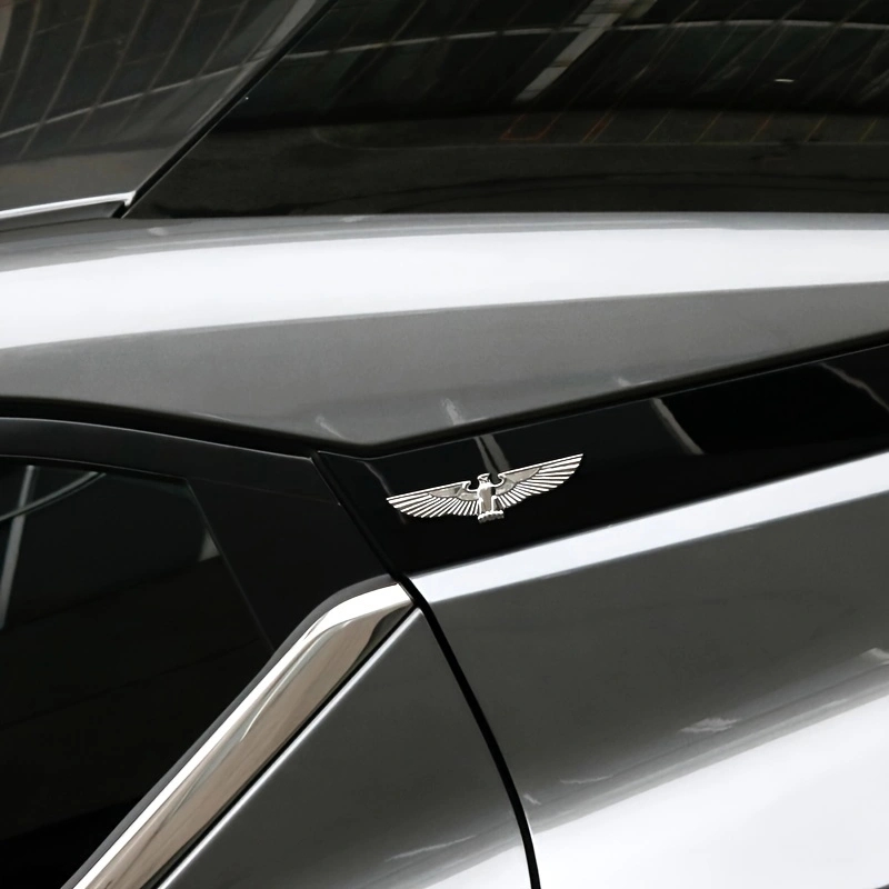 Metall Eagle Hawk 3D Auto Dekoration Abzeichen Emblem Aufkleber für Universal Autos Motorrad Fahrrad