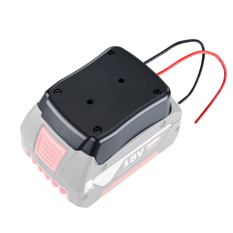 リチウムバッテリーアダプター ボッシュ 18V リチウムイオンバッテリー パワーホイールアダプター コネクタドック 14 AWG ワイヤー ボッシュ BAT609 BAT618G用