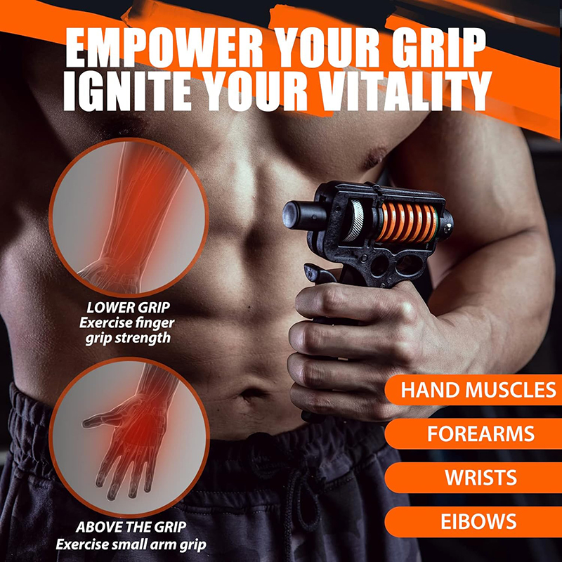Exerciseur de poignée réglable, exercice de main robuste Portable unisexe, équipement d'entraînement de rééducation des doigts