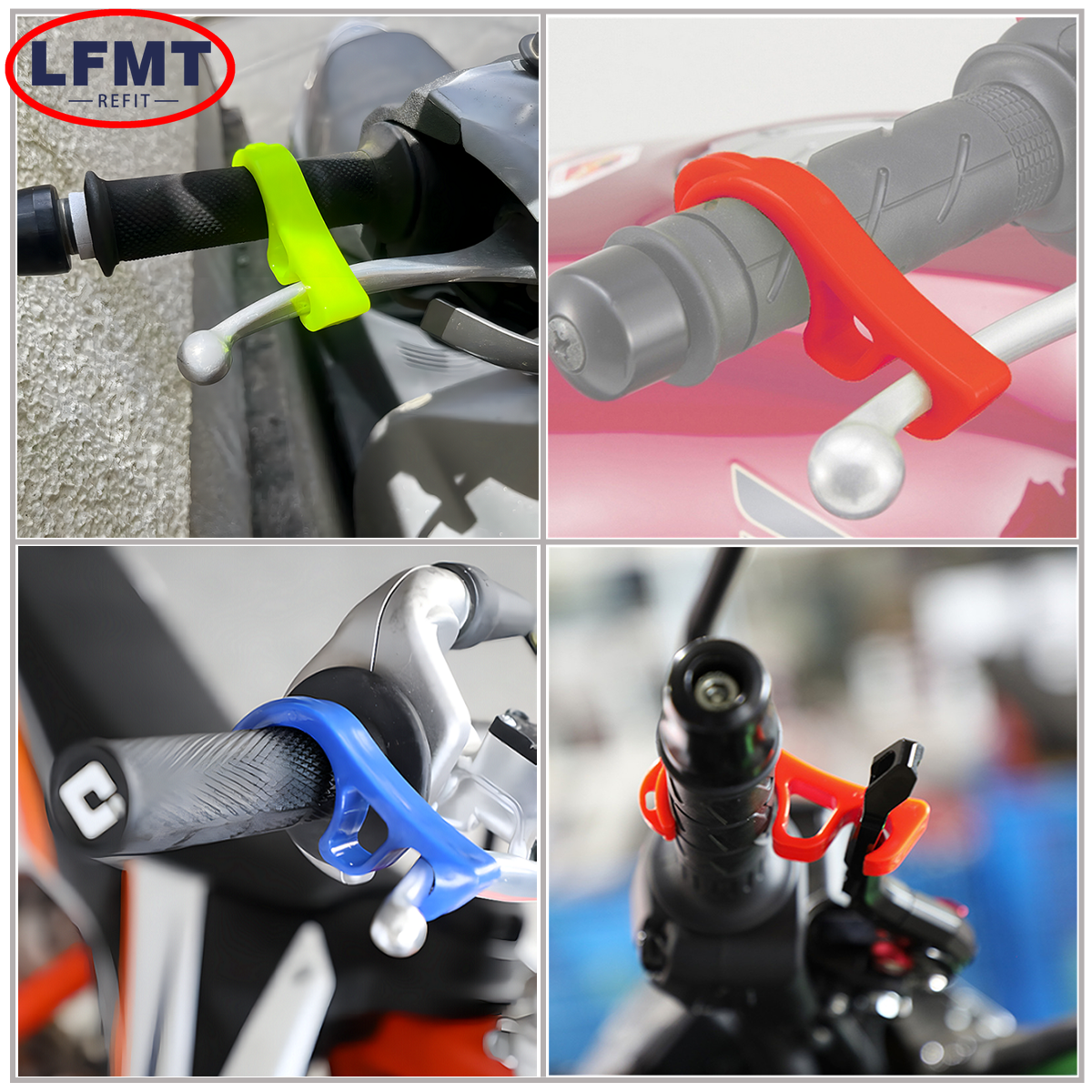 ユニバーサルバイクバックルブレーキフック,パーキングロック,KTM,ヤマハ,ホンダ,シェルコ,スズキ,KX, YZ用セーフティロック