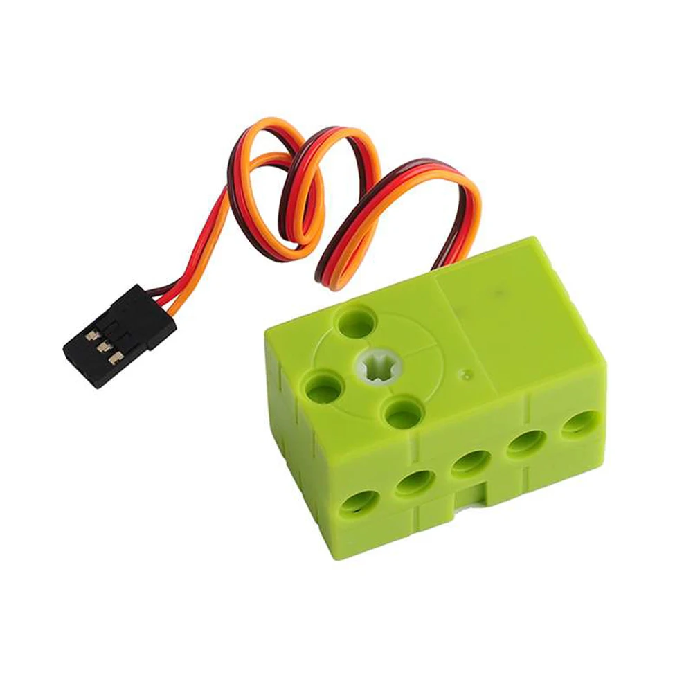 Servo de rotación continua Geekservo de 0,7 kg, Control PWM de 4,8 V-6V verde inverso de 360 grados, Compatible con legoeds Microbit