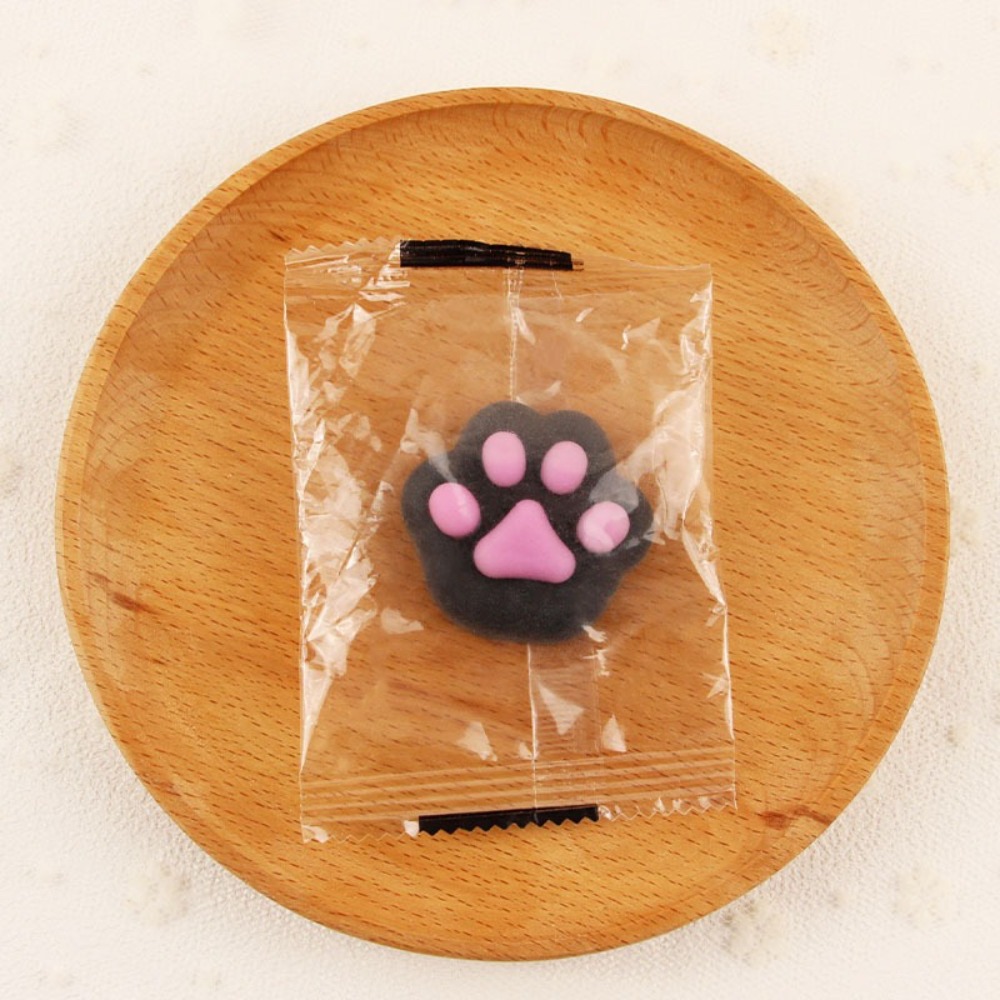 Soft Sensory ของเล่น Mini Cat Paw Squeeze ของเล่นซิลิโคน Fidget ของเล่นการ์ตูน Fidget ของเล่น TPR 3D Pinch Decompression ของเล่นเด็ก