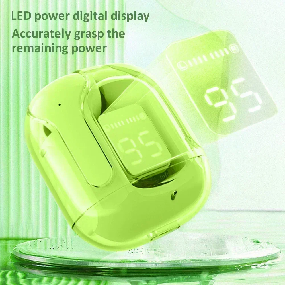 T2 sem fio mini fones de ouvido led power display digital tws fone de ouvido sem fio som estéreo bluetooth 5.3 para xiaomi huawei
