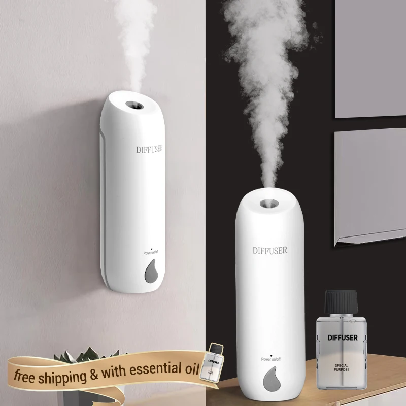 100m ³ Máy Khuếch Tán Tinh Dầu 45ML 3 Chế Độ Siêu Âm Xông Tinh Dầu Khuếch Tán Treo Tường Làm Thơm Nhà Vệ Sinh Khách Sạn