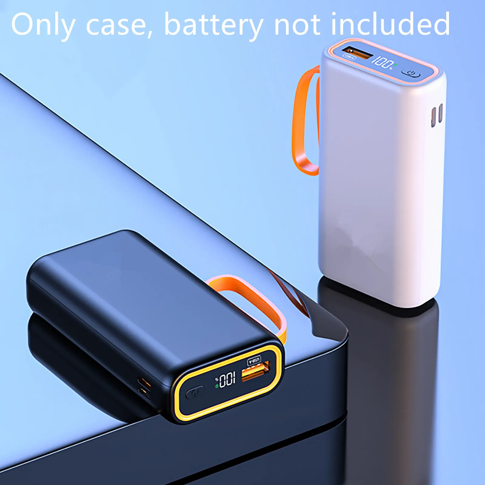 2*21700 DIY Power Bank Case Super Fast Charging External Battey Charger Shell Welded With LCD Digital Display For Smartphone New