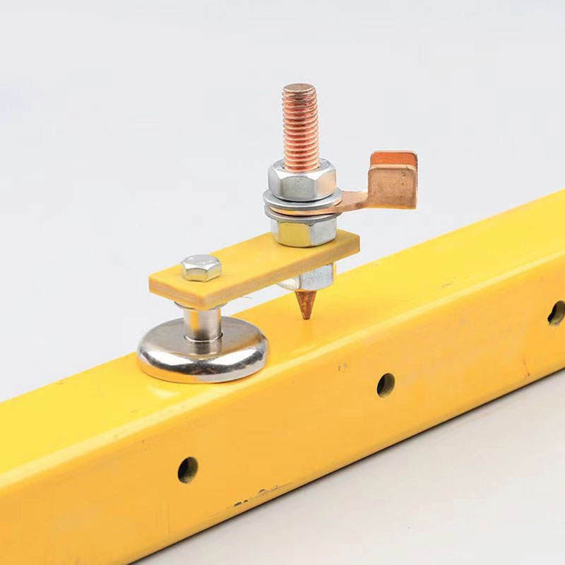 Metalworking Magnet Head Magnetic Ground Clamp Metal Plate Welding Support Tool Accessories  Single Head Style