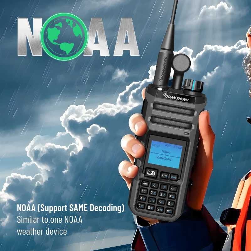 Quansheng TK11(5) 10W ALL BAND HF VHF UHF USB AM FM LSB CW 27MHz CB LW MW SW SSB Multi Band Spectrum Analyzer Ham Radio Portable