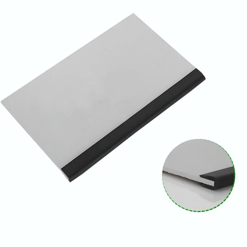 2/5/10 Meters Black Rubber Edge Strip U Section Anti Oil Seal Edge Shield Encloser Inner Width 0.5-10mm High 5-15mm