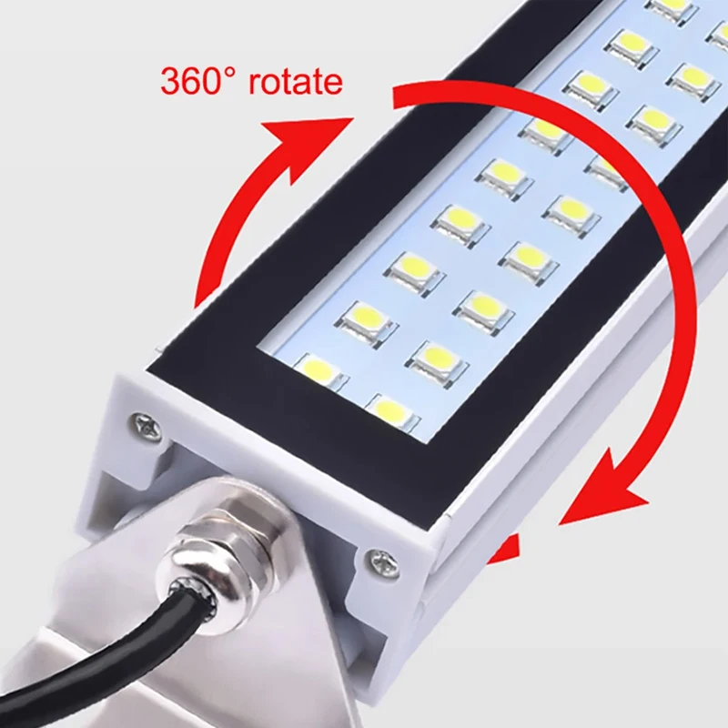 CNC Lathe Lighting Lamp Led Lamps 24V-230V Led Machine Tool Aluminum Alloy Work Light Waterproof Oil-proof Explosion-proof Lamp
