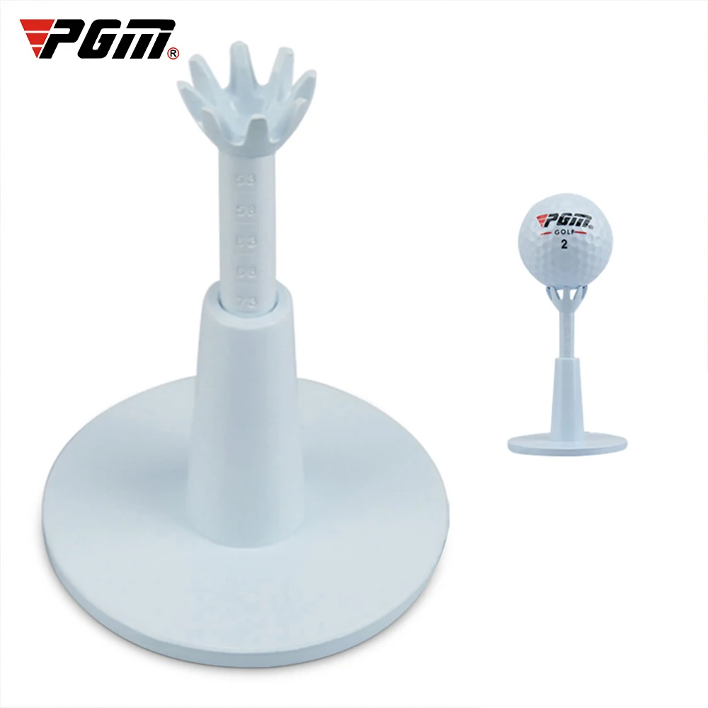 PGM 2 uds Tee de Golf soporte de pelota de Golf suave ajustable Anti-vol auto de pie deporte QT019