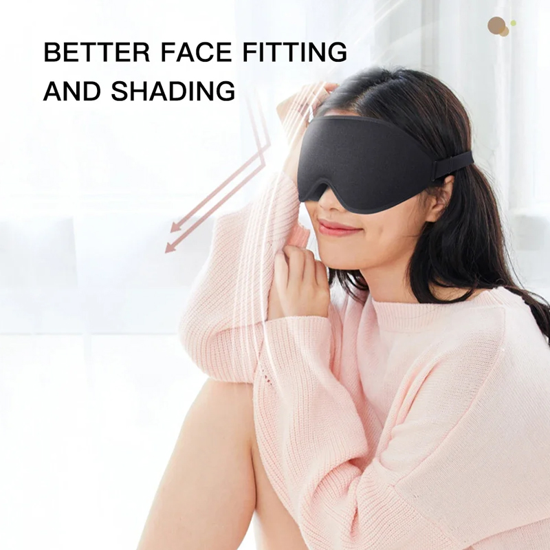 3D Slaapmasker Blockout Licht Slaapmasker Voor Oog Zacht Oogmasker voor Reizen Slaapmasker Nacht Ademend Blinddoek Slaapmasker