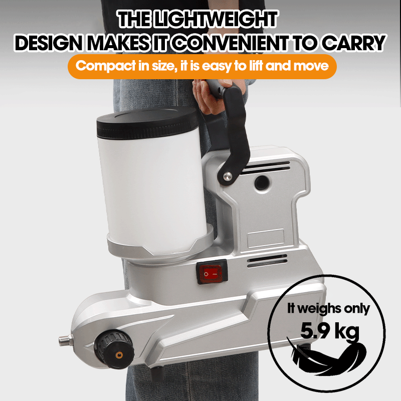 Multifunctional 1200W Airless Paint Sprayer Machine 2L Small Portable Electric Spray Gun High Power Home Painting