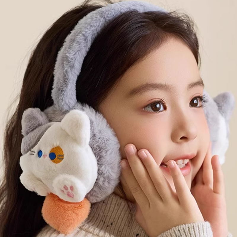 Cartoon Konijn Winter Warme Oorbeschermers voor Kinderen Meisjes Pluche Dikke Zachte Oor Cover Gehoorbescherming Warmte Oorwarmers voor Vrouwen Kinderen