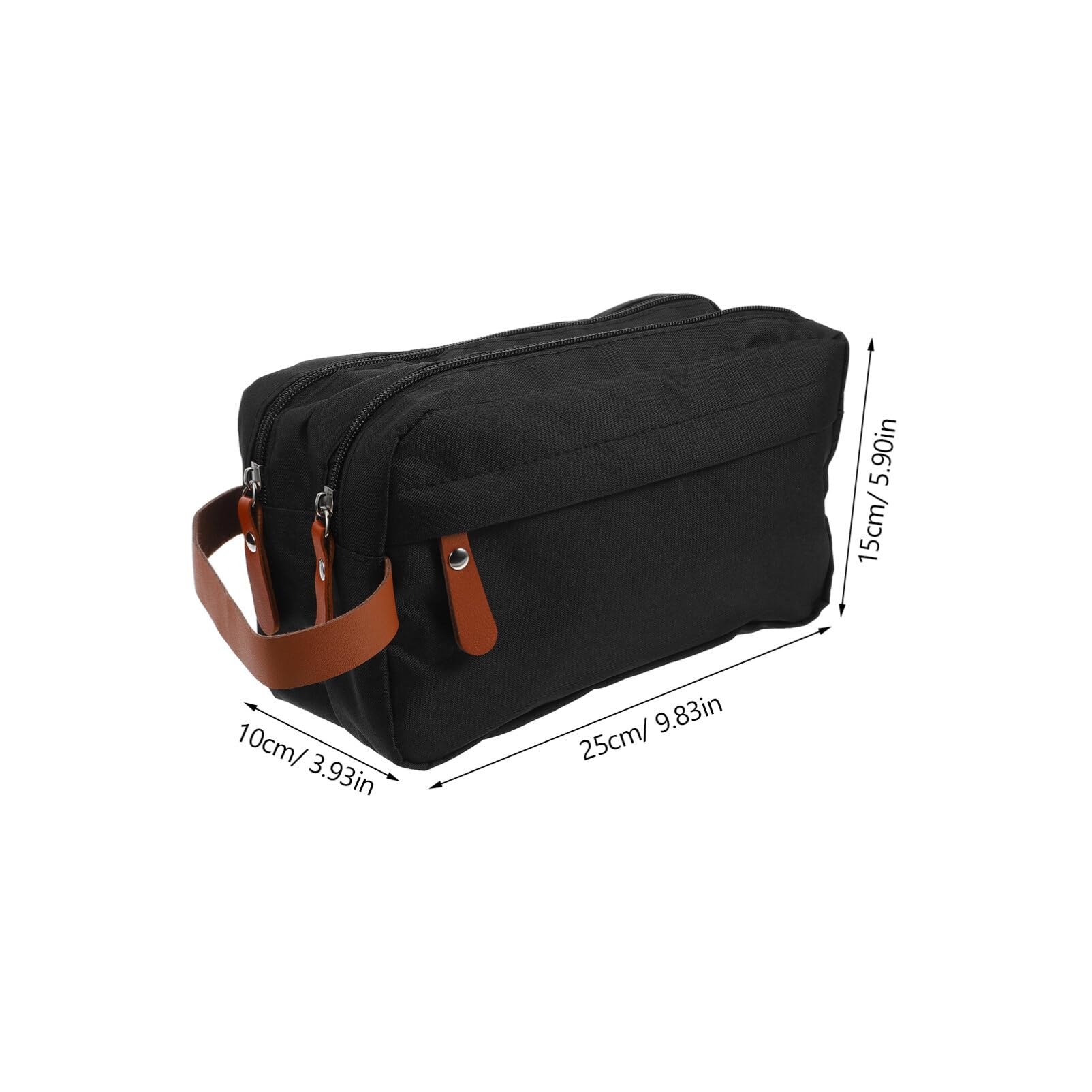 Foldable hanging men's travel large capacity promotional toiletries storage bag Oxford cloth waterproof makeup bag double layer
