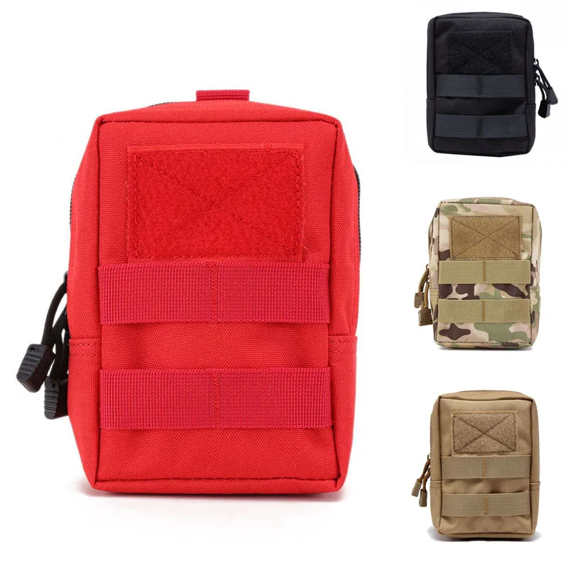 Marsupio tattico EDC per esterni Utilità medica Molle Marsupio Strumento di sopravvivenza Custodia per pronto soccorso Borsa da caccia da campeggio