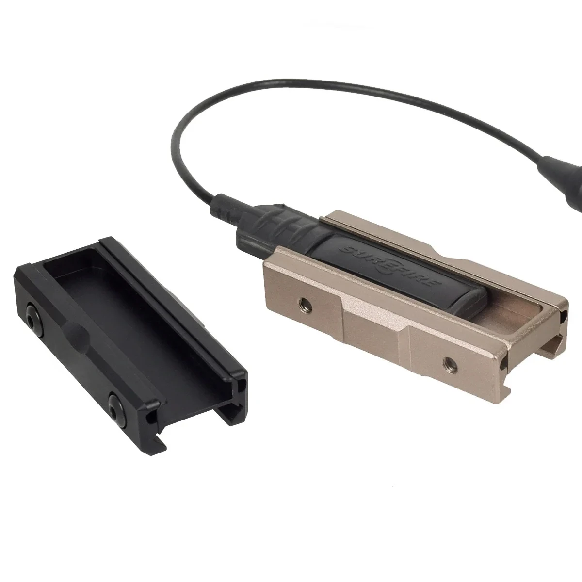 Arma explorador luz linterna almohadilla de presión interruptor Mlok Keymod montaje en riel SF M600 M300 accesorios Airsoft riel Picatinny