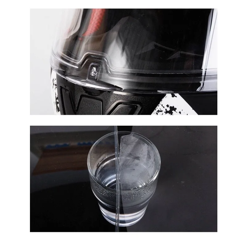 Visera de casco Original LS2 MX436, parche antiniebla transparente Pinlock, adecuado para lente de casco LS2 PIONEER EVO, película antiniebla