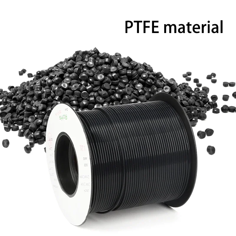 1/5/10M 150V PTFE Tube ID 0.3 ~ 3.38mm Capillary Heat Protector Transmit Hose Rigid High Temperature Corrosion Resistance 2.5KV