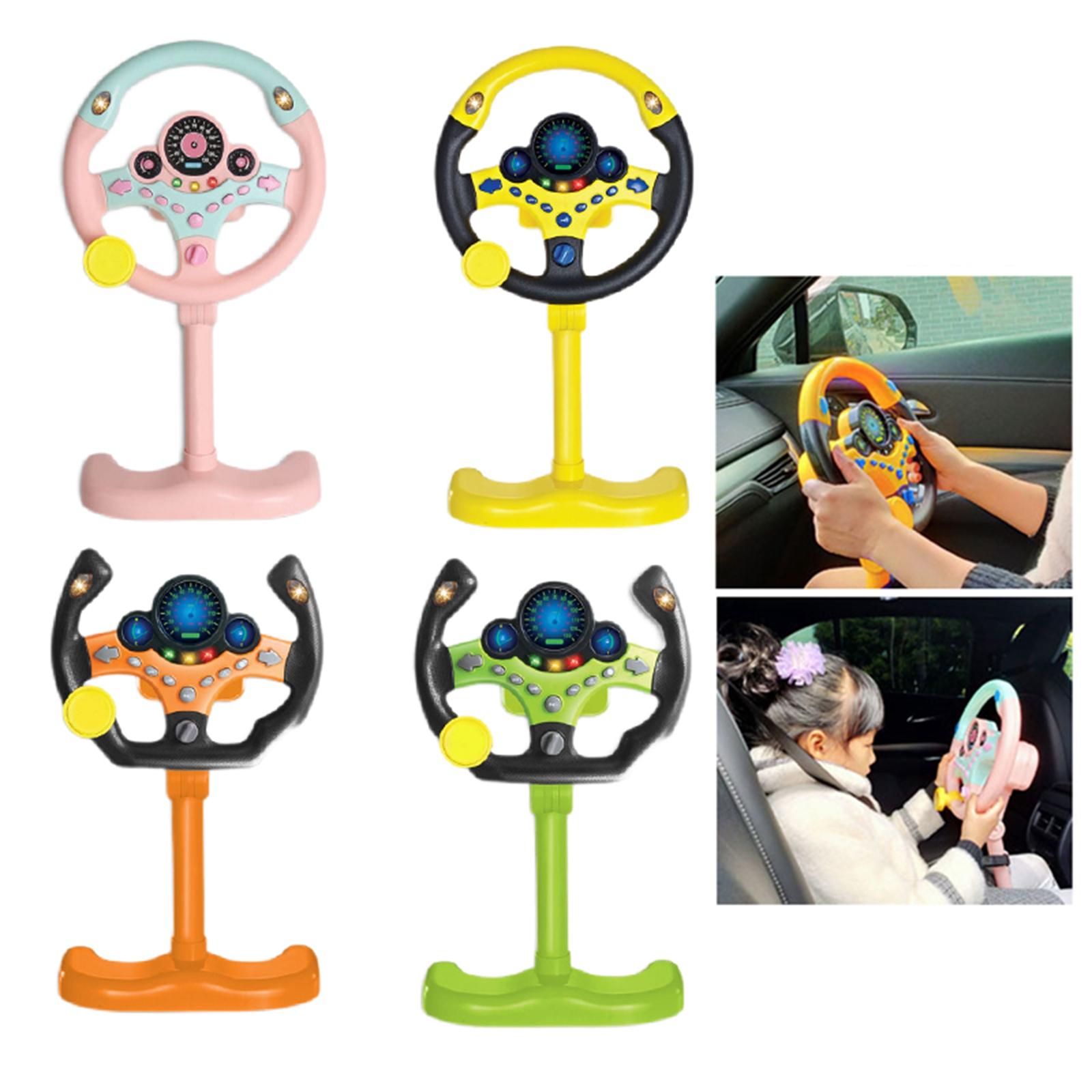 Многофункциональная игрушка-моделирование на руле с игрушкой для раннего развития, интерактивное звучание вождения