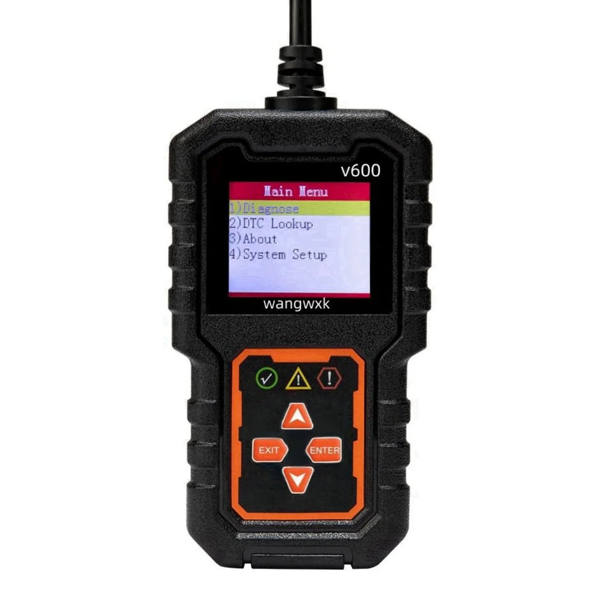 Instrumento de diagnóstico de fallas de coche, herramientas de escaneo de diagnóstico de códigos de fallas claros Obd2, versión Universal, 1 unidad