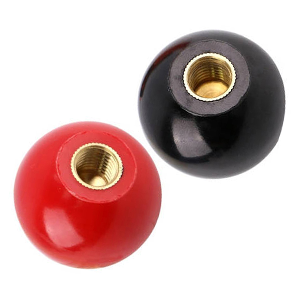 Machine Tool Handle Ball Nut Thread Plastic Clamping Clamping Nuts Copper Core Knob Knob Accessories New Practical