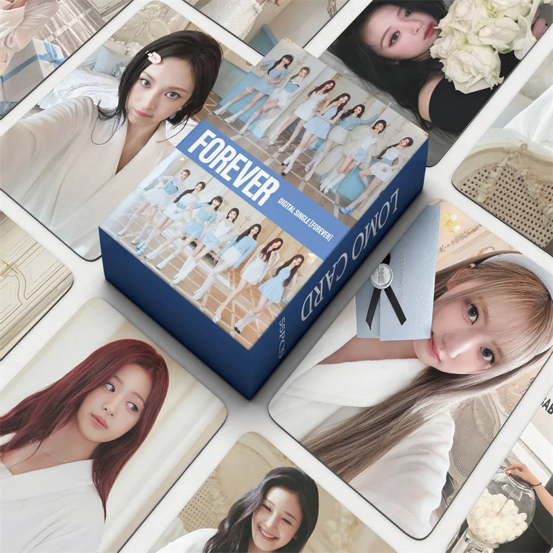 55 unids/set KPOP BABYmonster álbum FOREVER LOMO tarjeta HARAM ASA AHYEON Selfie foto tarjeta coleccionable regalo RORA RUKA K-POP postal