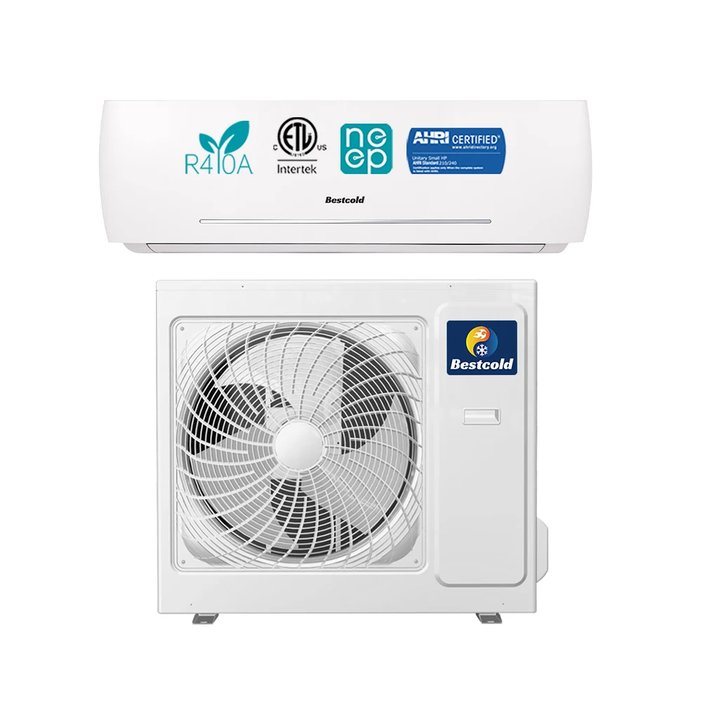 Gree R410a 220v 60hz 9000btu 12000btu Mini Split Heating Pump Wall Mounted Inverter Split Air Conditioners