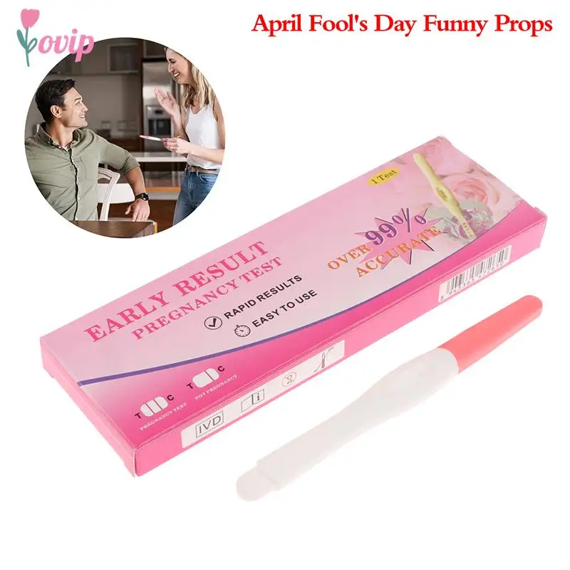 ปลอม Prank Joke ทดสอบการตั้งครรภ์บวก Fool 'S Day ตลก Fidget ของเล่นผู้ใหญ่ผู้หญิงผู้ชายสนุกแฟนของเล่น
