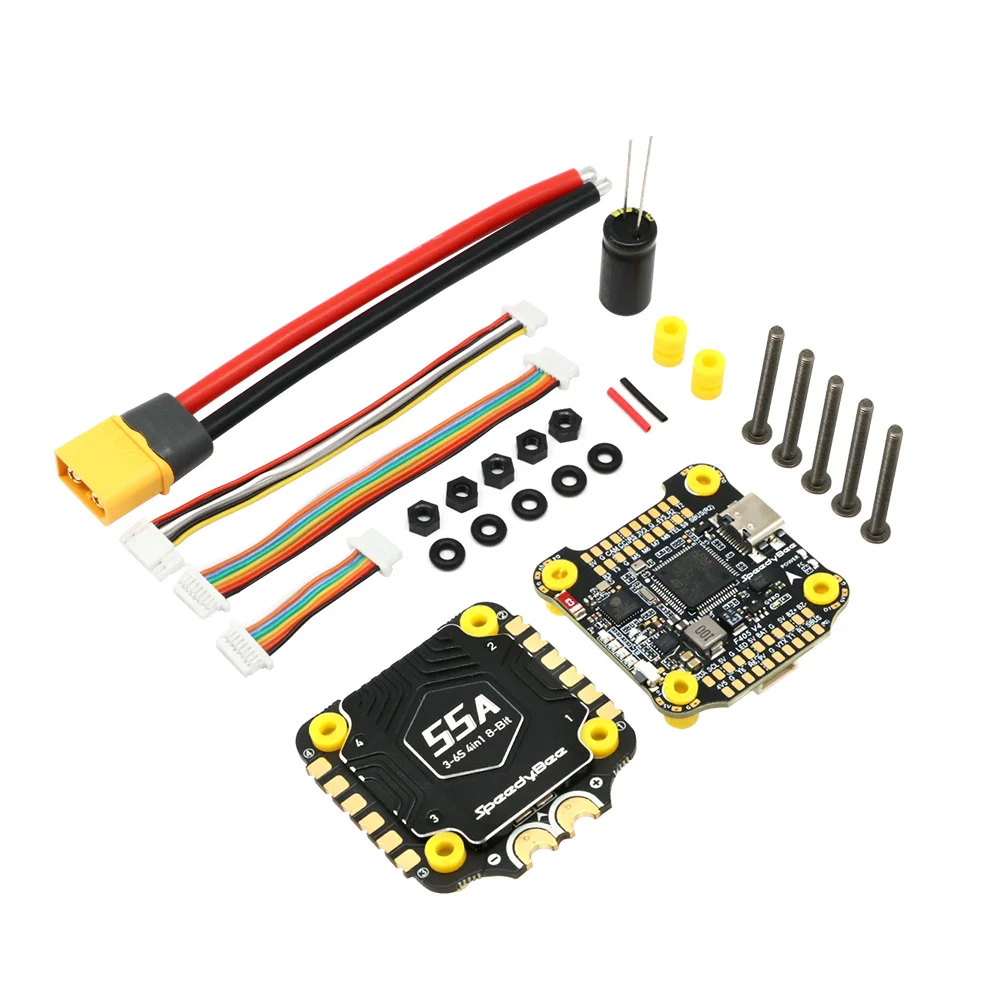 Speedybee F405 V4 Stack BLS 55A 4-in-1 ESC & FC 30x30 RC iNAV Betaflight Konfigurieren Bluetooth 3-6S FPV 5-8 Zoll Rahmen Drohnenteile