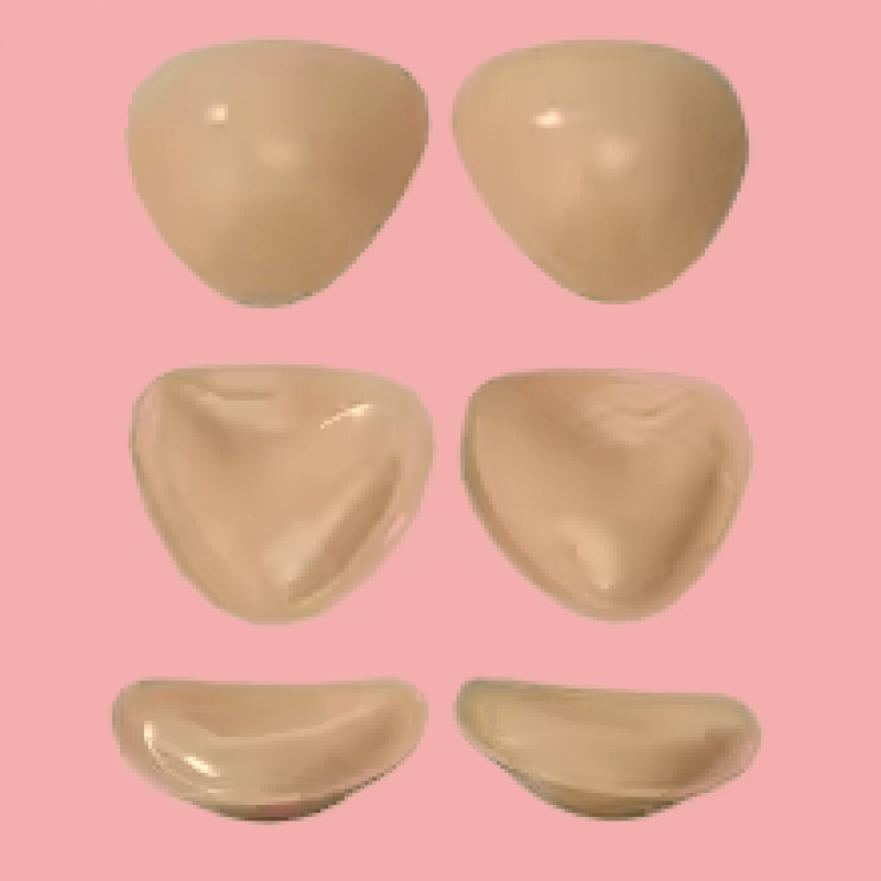 Nieuwe dubbelzijdige zelfklevende kleverige bh-inzetstukken Push-up dikke pads Damesbadpak Bikini Cup Enhancer