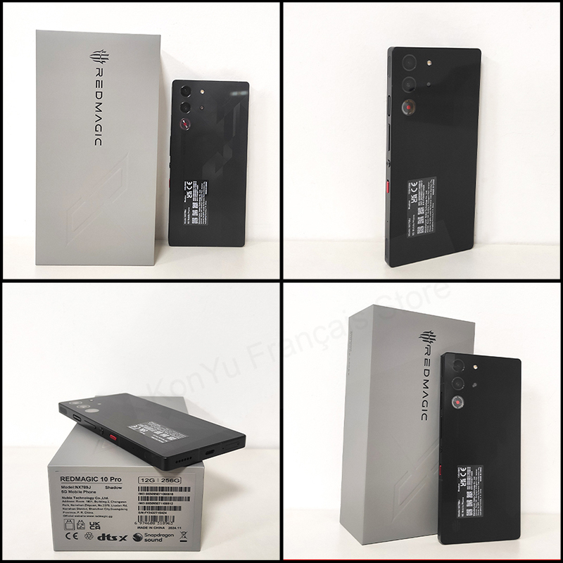 Global Versie RedMagic 10 Pro 5G Gaming Telefoon 6.85 "Snapdragon 8 Elite 7050mAh 100W Lading 50MP NFC SmartPhone