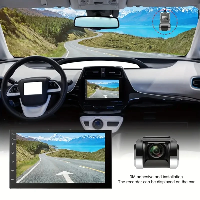 Coche Android Navigator USB HD grabadora de conducción media viene con ADAS función de asistencia de conducción Coche