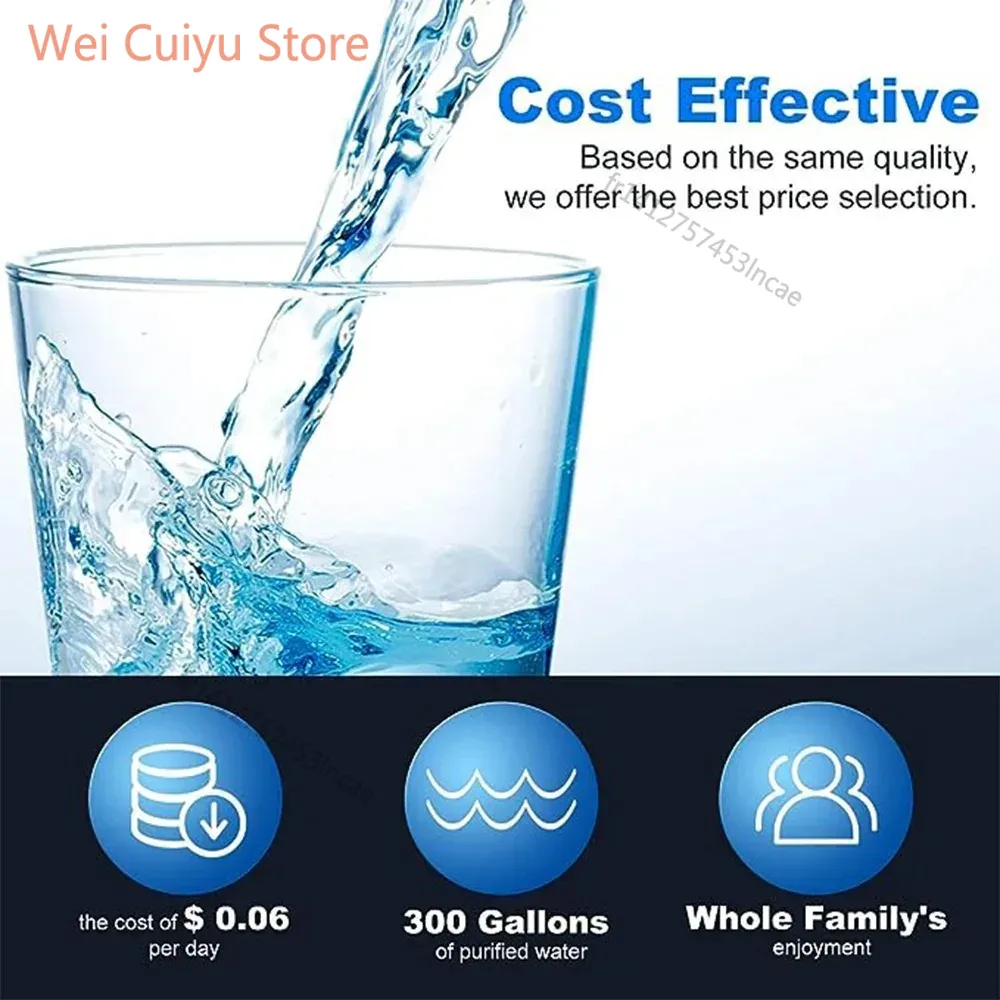 Filtro de agua para refrigerador de larga duración compatible con Samsung DA29-10105J LG 5231JA2010B GE GXRTQR