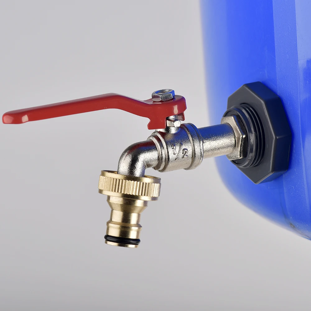 Aquarium Water Tank Divider Kit - Durable PVC Construction, Easy-Install Bulkhead Fitting & Hose Adapter for Fish Tanks and Pond