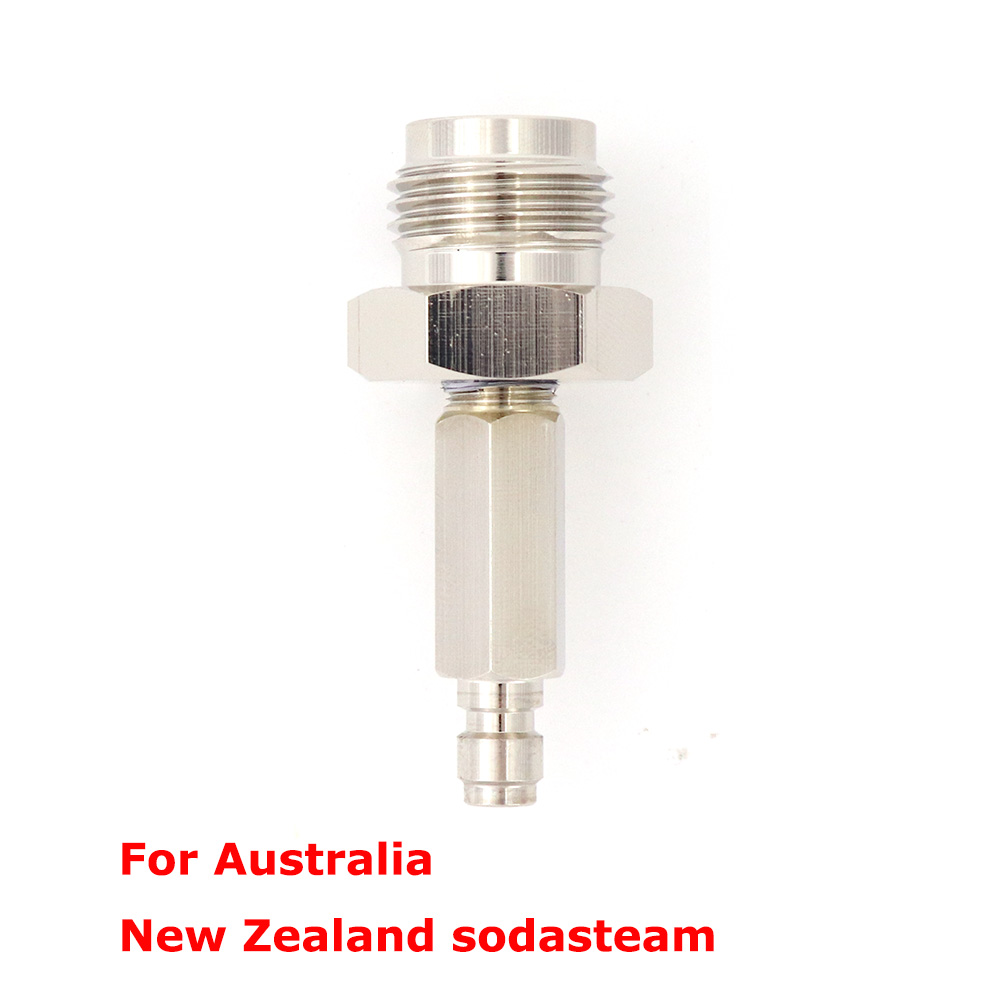 New Australien und Neuseeland Soda & Stream zu externem CO2-Tankadapter und Schlauch-Kit Schnell kupplung