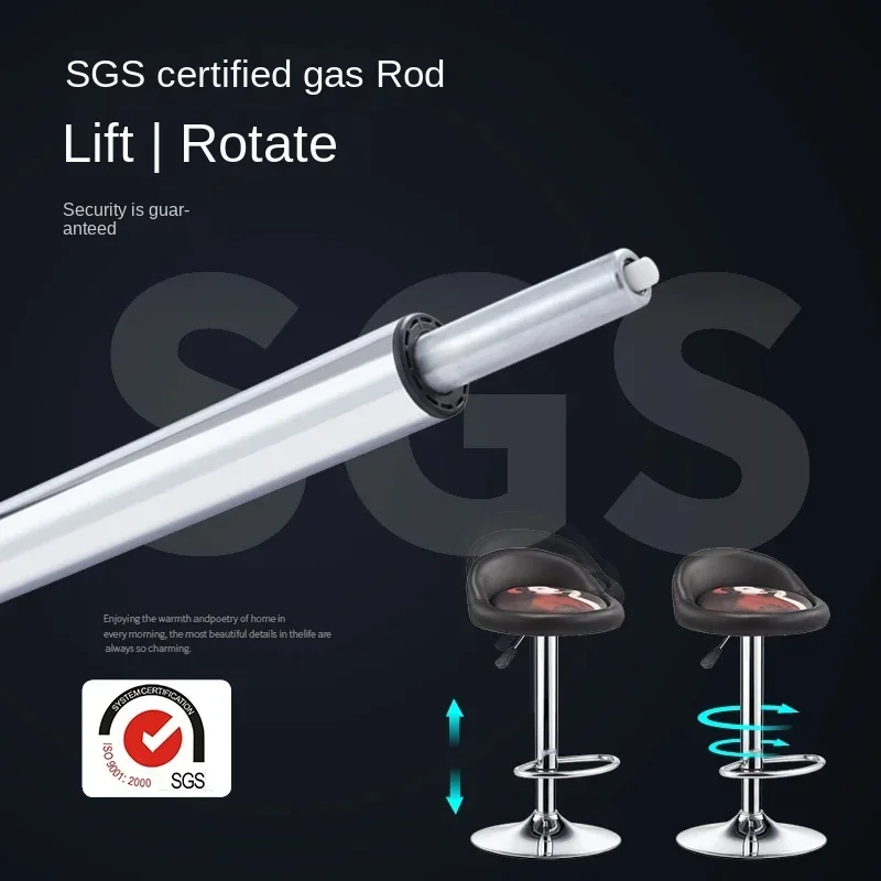 Kitchen Adjustable Bar Chairs - Support Nordic Vintage Designer Bar Stool White Metal Sillas Para Comedor Luxury Furniture