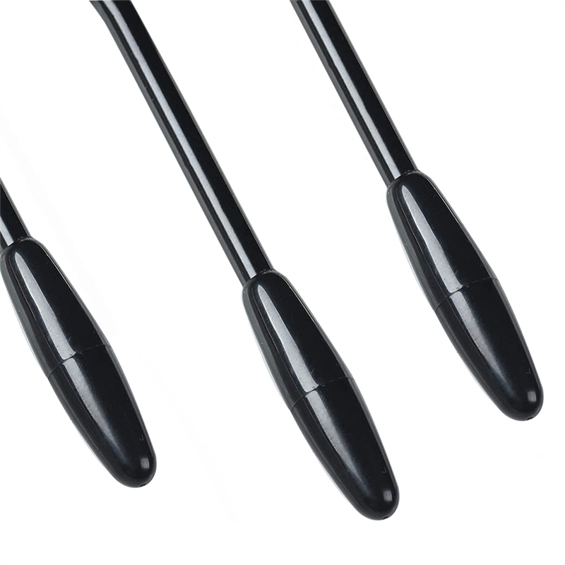 BABQ 3 ชิ้น 6 มม.Tremolo Arm Whammy Bar สําหรับ Fender Stratocaster กีตาร์ไฟฟ้าระบบ Tremolo,สีดํา