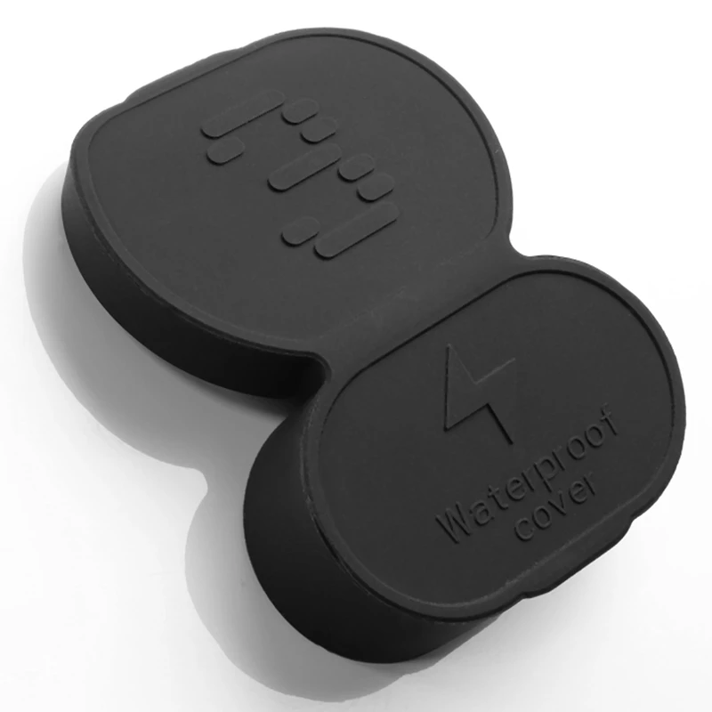 Funda de silicona para cargador de coche, cubierta protectora para puerto de carga a prueba de polvo, impermeable, Model 3 para Tesla, EU