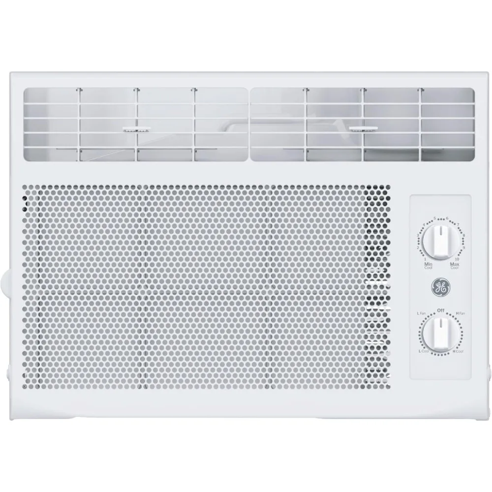 Window Air Conditioner Unit, 5,000 BTU for Small Rooms up to 150 sq ft. with Manual Adjustable Fan and Cooling Settings
