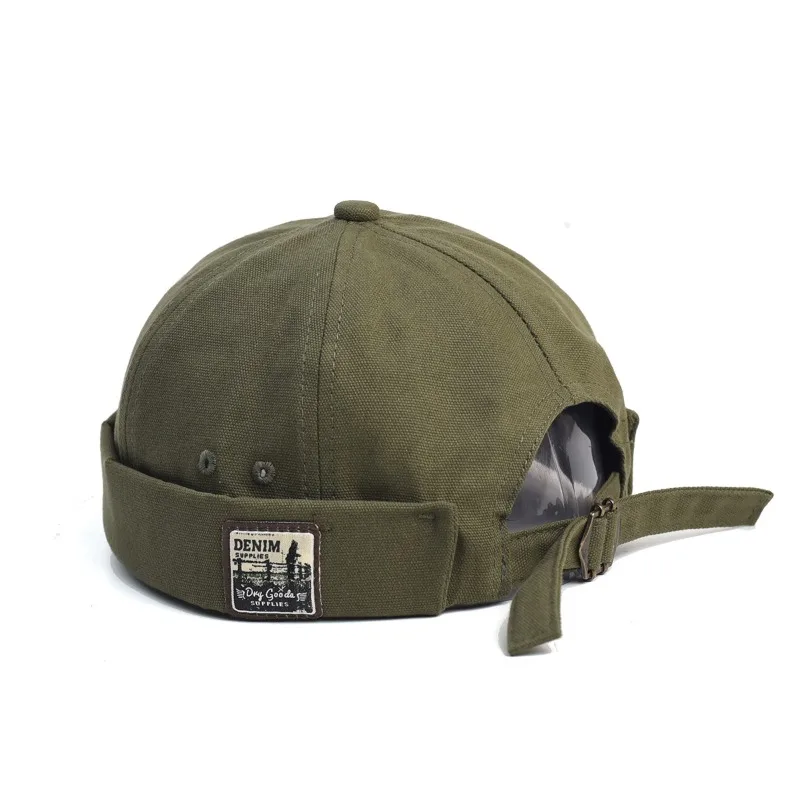 Sombrero de cuero de melón Retro británico, boina de Hip-hop para las cuatro estaciones para hombre, sombreros de propietario de moda urbana, sombreros de Hip-hop, sombrero de marinero