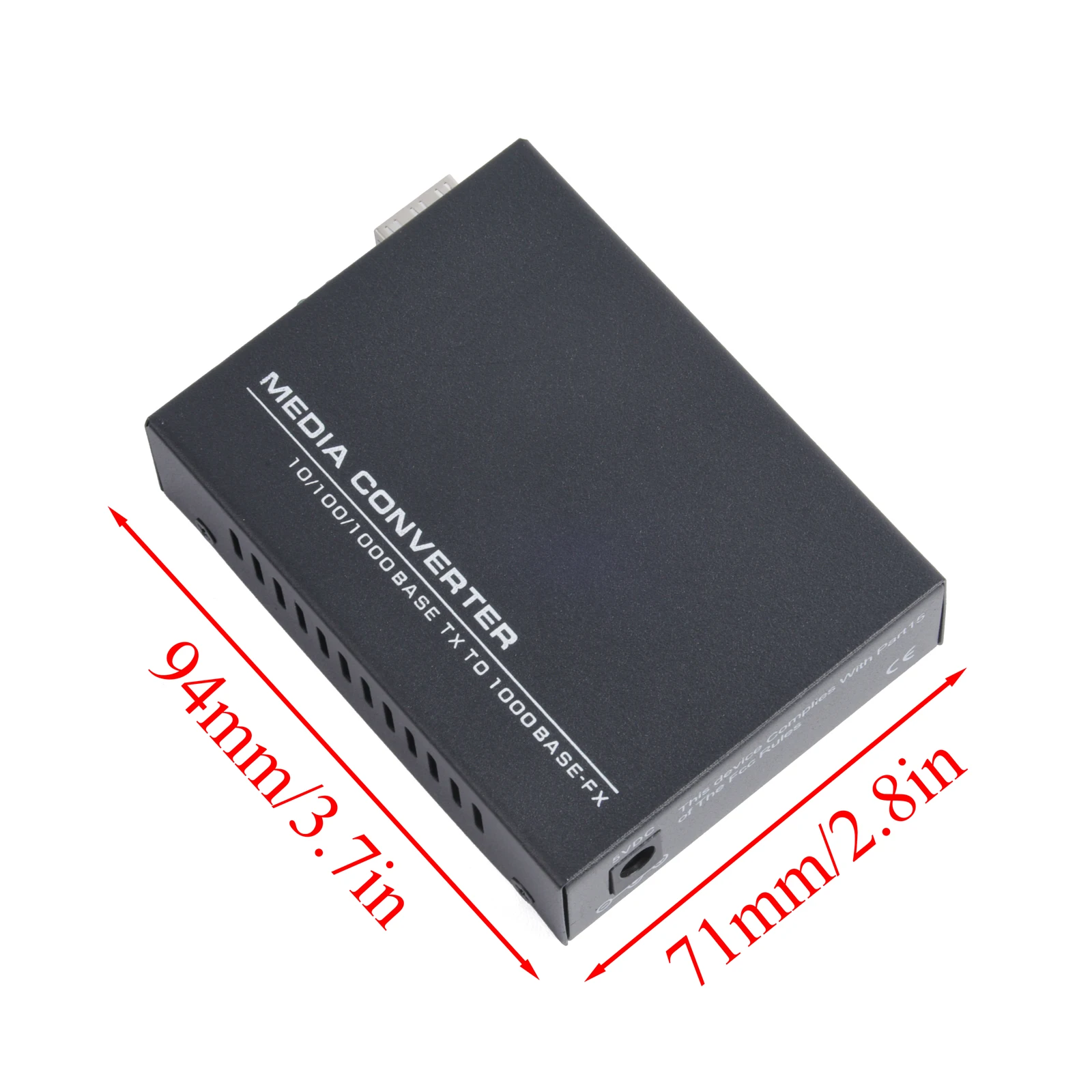 1PCS Gigabit SFP Media Converter 1 SFP zu 1 RJ45 Transceiver 10/100/1000M Fiber Optic Schalter mit 3KM/20KM LC/SC SFP Modul