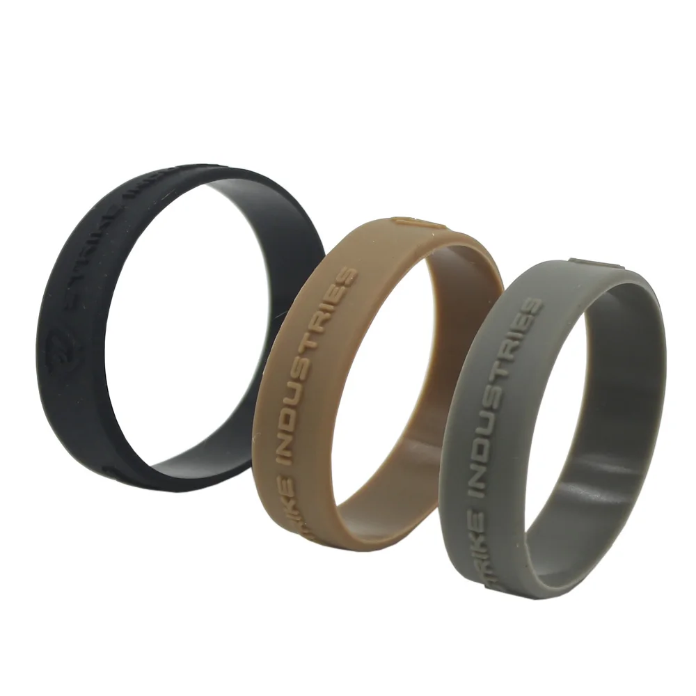 4 unids/lote anillo de goma elástico de alta resistencia caza Airsoft Rifle banda de goma para DBAL A2 PEQ15 linterna láser vista