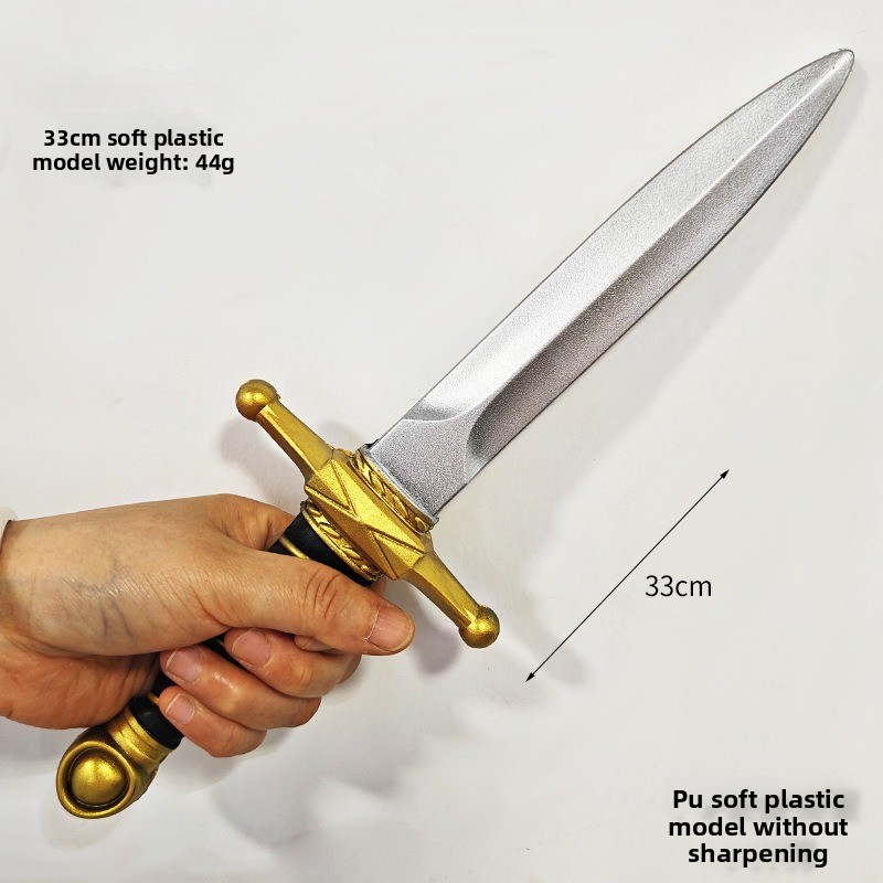 37cm/14.57in The Witcher 3 Katana Samurai Knife Sword PU Weapons Model Props Cosplay Game Peripherals Collectible Ornaments Toys
