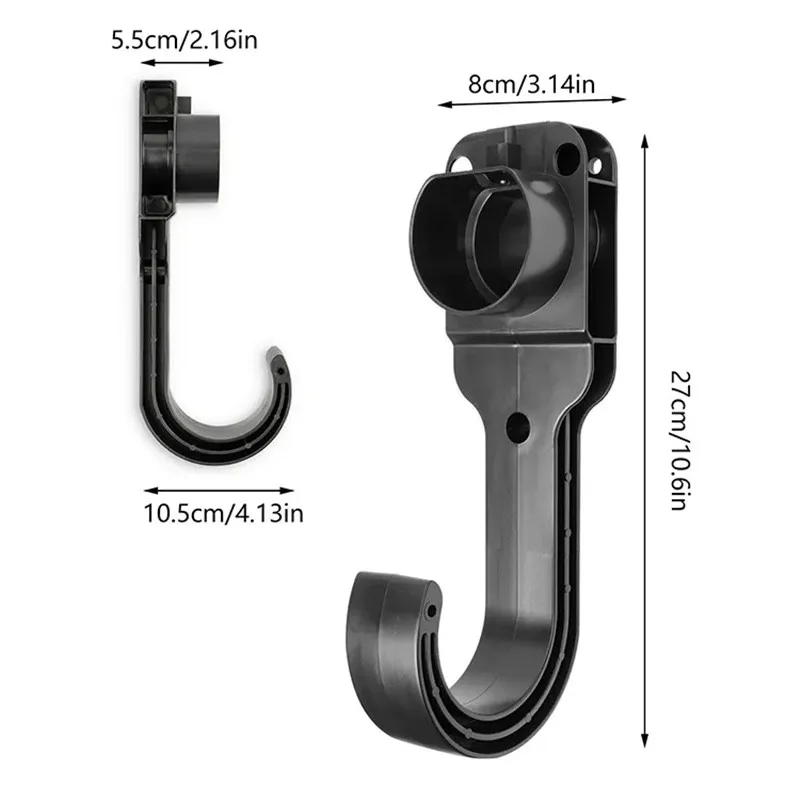 EV Type2 Type1 GBT 充電器強力ホルダー電気自動車充電器ホルダー ABS ケーブルホルダー壁ブラケットネジ付き