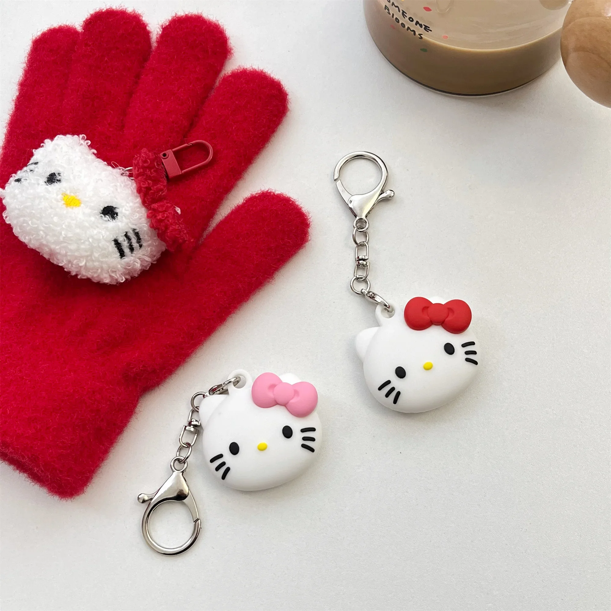 Cartoon silicone Soft Protective For AirTag Case Locator Tracker Keychain Shell for Air Tag Case Cover
