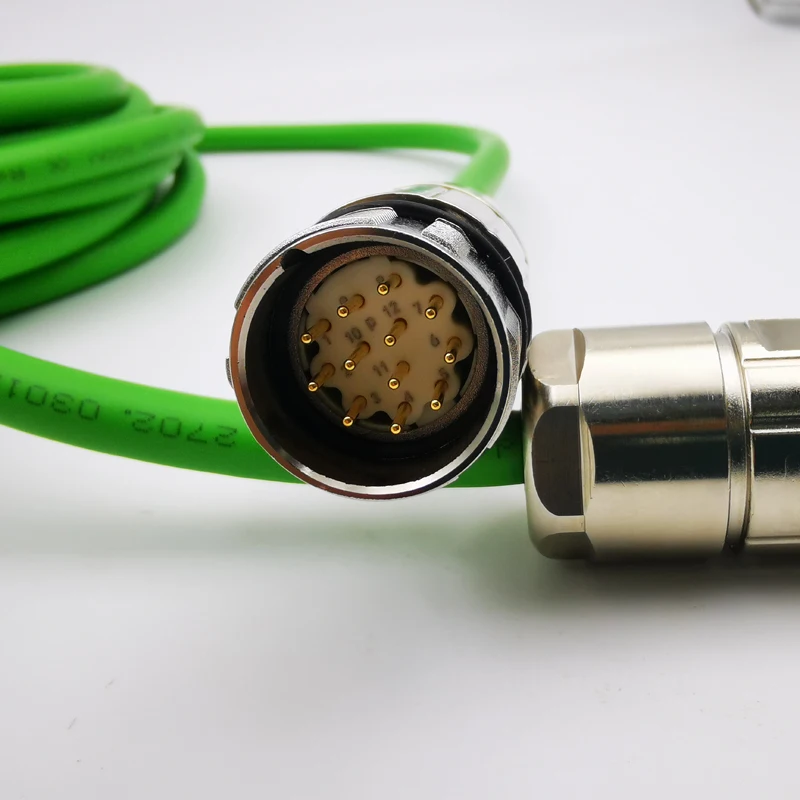 6FX8002-2CB54-1CA0 Предварительно установленный кабель для инкрементального энкодера TTL Гибкий сигнальный кабель 5 В Кабель управления