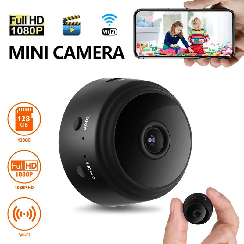 Mini cámara A9 1080P Full HD Wifi seguridad interior Monitor inalámbrico videocámaras VERSIÓN NOCTURNA vídeo inteligente cámara IP para el hogar
